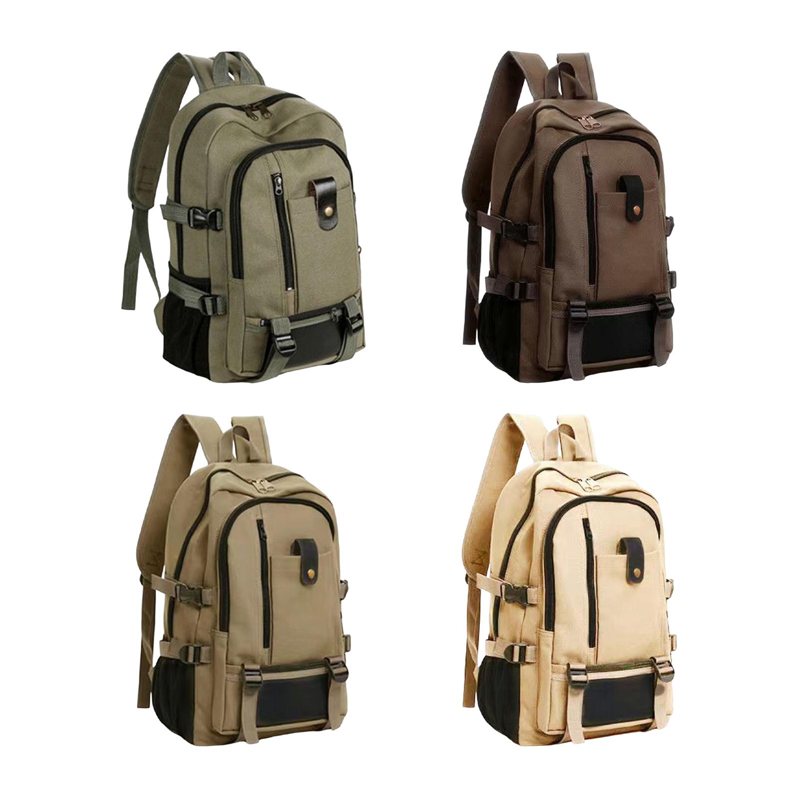 Duży plecak podróżny z płótna, – Canvas Backpack Casual recenzja i cena